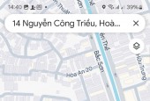 Cần bán lô đất MT Nguyễn Công Triều ,P Hòa An, Quận Cẩm Lệ, Đà Nẵng